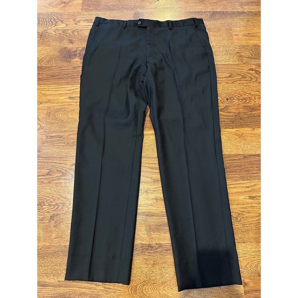 Emporio Armani Men’s Tailored Dress Pants Black Size 37x29 – Luxury Menswear